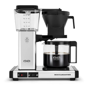 OPEN BOX | Technivorm Moccamaster KBGV Select Coffee Maker, Polished Silver #53941