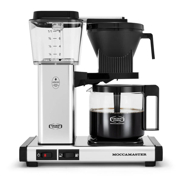 OPEN BOX | Technivorm Moccamaster KBGV Select Coffee Maker, Polished Silver #53941