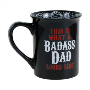 Our Name is Mud Badass Dad Mug, 16 oz.