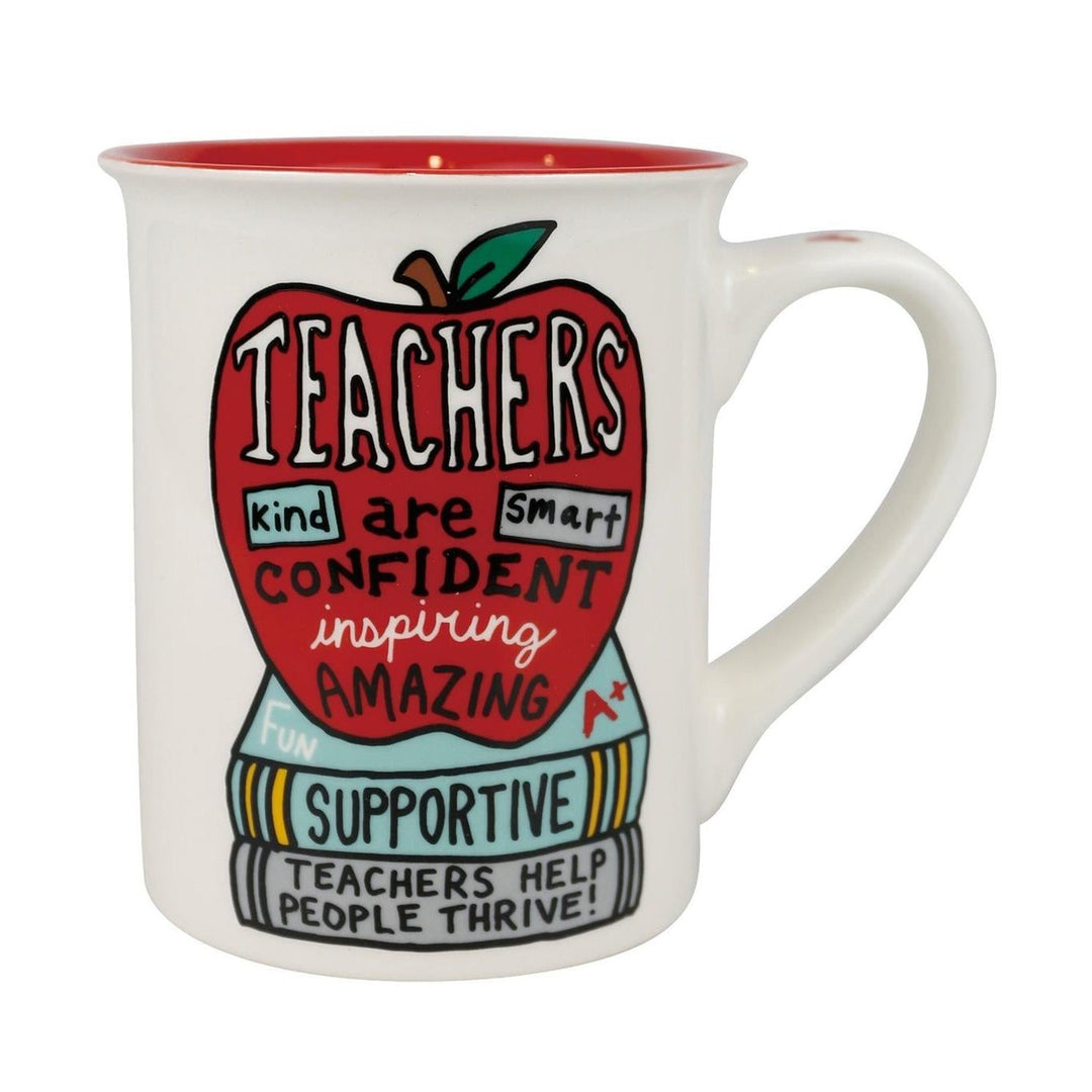 Our Name is Mud Teacher Apple Mug, 16 oz.