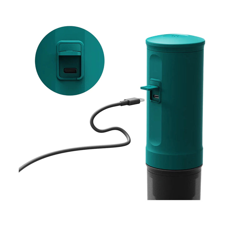 OutIn Nano Portable Electric Espresso Machine, Teal