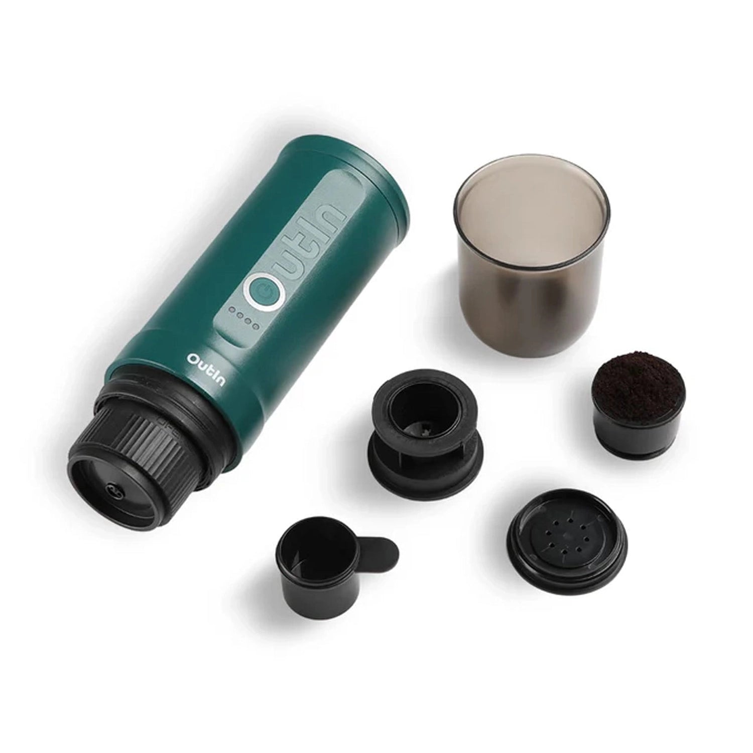 OutIn Nano Portable Electric Espresso Machine, Teal