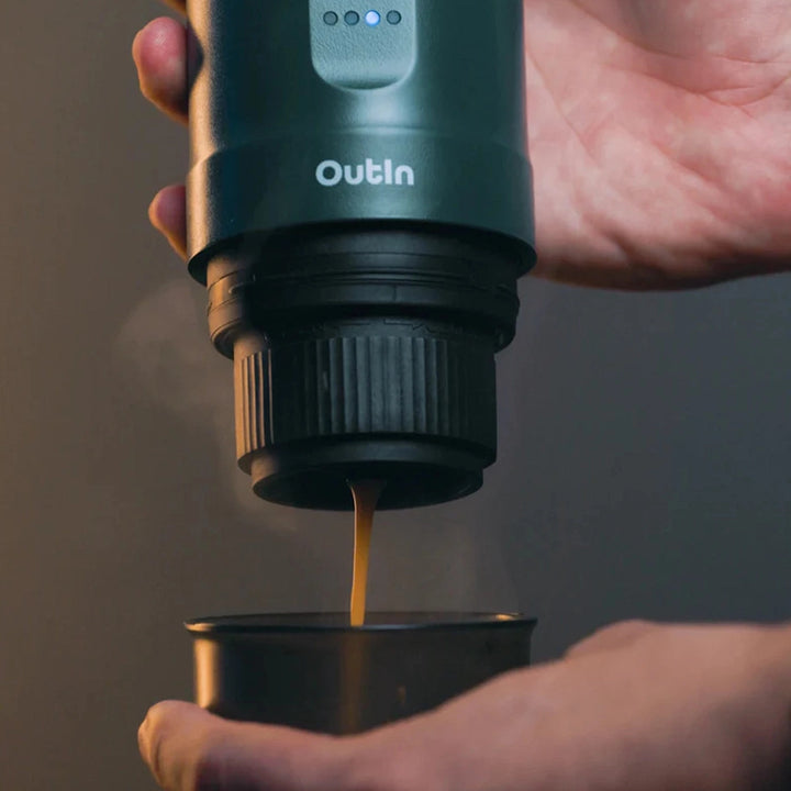 OutIn Nano Portable Electric Espresso Machine, Teal