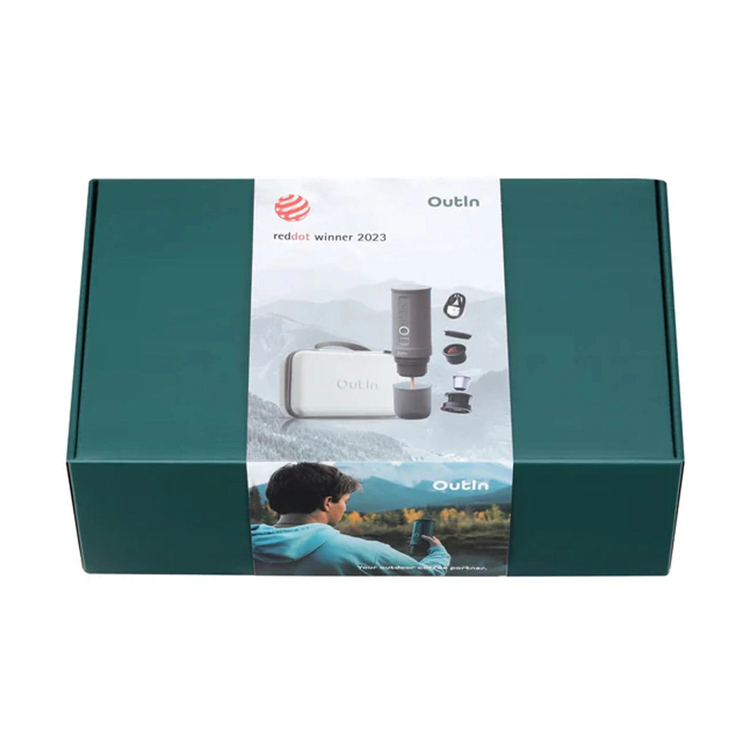OutIn Nano Portable Electric Espro Travel Kit, Space Grey