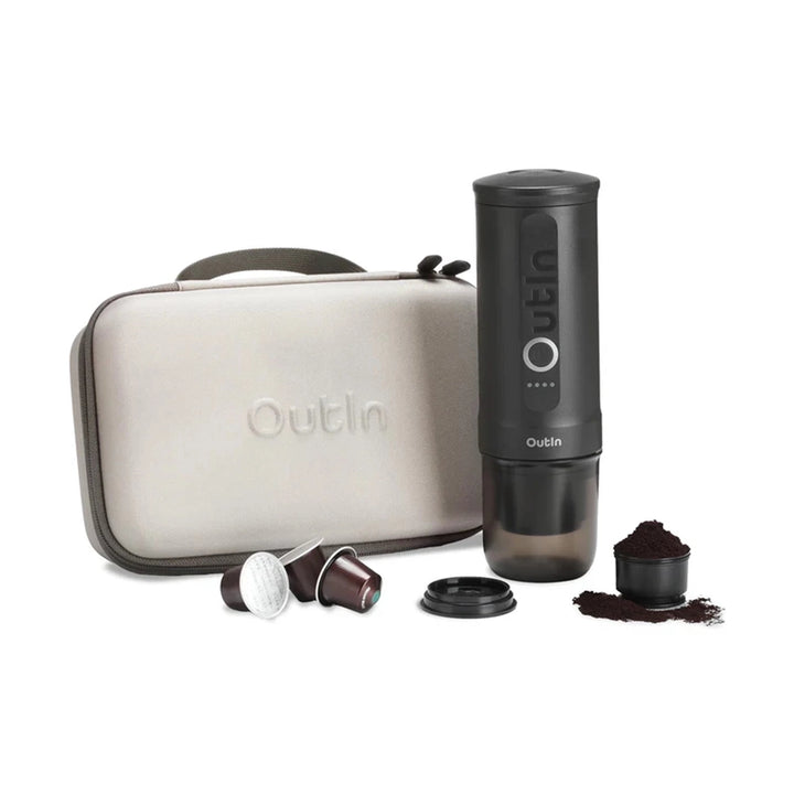 OutIn Nano Portable Electric Espro Travel Kit, Space Grey