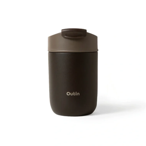 Outin 12oz Travel Tumbler, Terra Brown