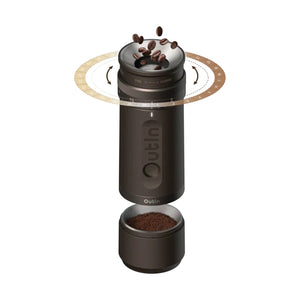 Outin Fino Portable Electric Grinder Tundra Brown