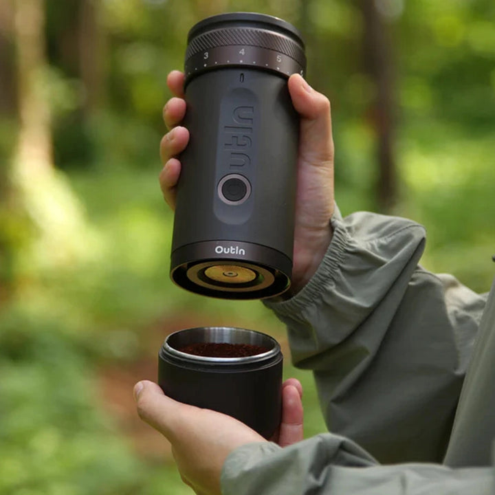 Outin Fino Portable Electric Grinder Tundra Brown