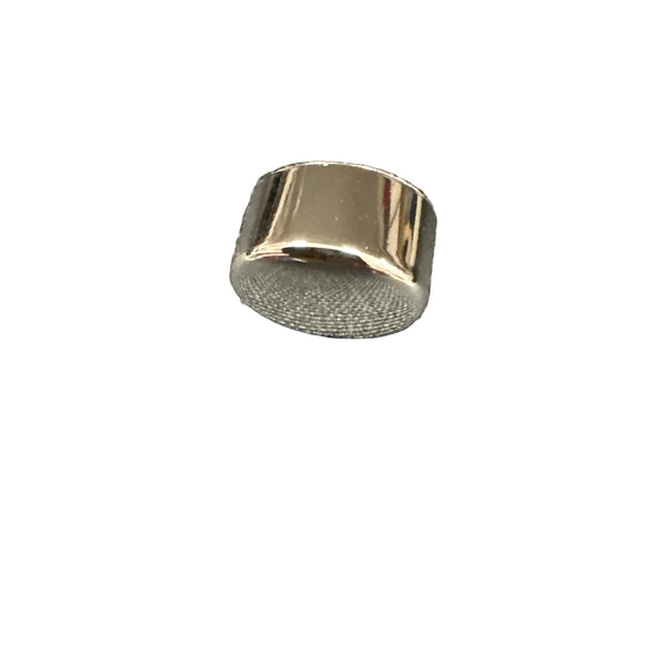Oval Chrome Button MC132