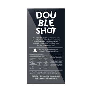 PODiSTA Double Shot Nespresso Compatible Capsules, 10 Pack