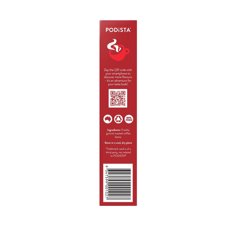 PODiSTA Supremo Nespresso Compatible Capsules, 10 Pack