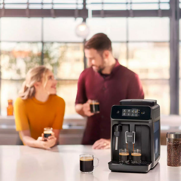 Philips 1200 Series Super Automatic Espresso Machine with Steam Wand #EP1220/04