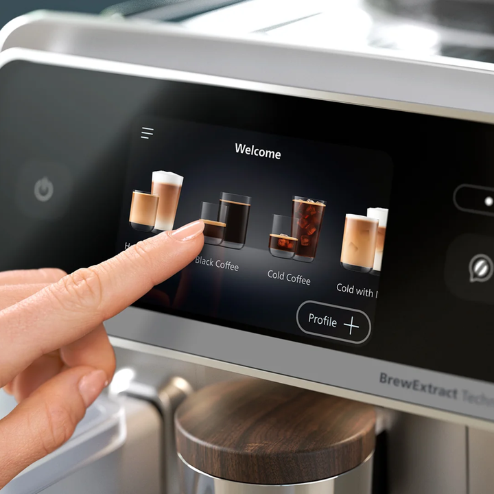 Philips Cafe Aromis 8000 Series Fully Automatic Coffee and Espresso Machine with LatteGo Pro