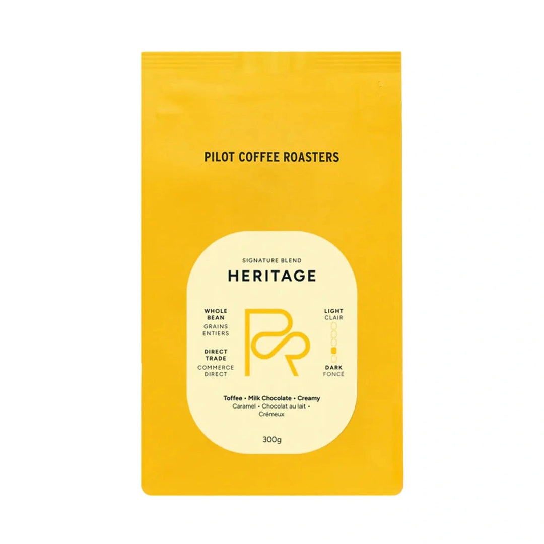 Pilot Heritage Blend Whole Bean Coffee, 300g