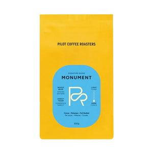 Pilot Monument Blend Whole Bean Coffee, 300g