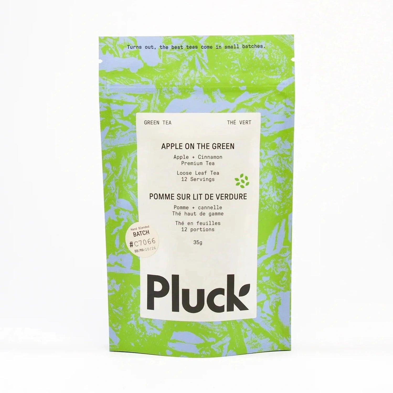 Pluck Apple on the Green Loose Leaf Tea, 35 g