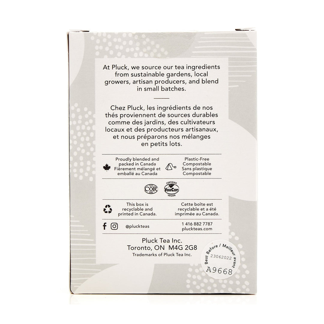 Pluck Tea Earl Grey Cream Filterbag Tea, 15 Pack