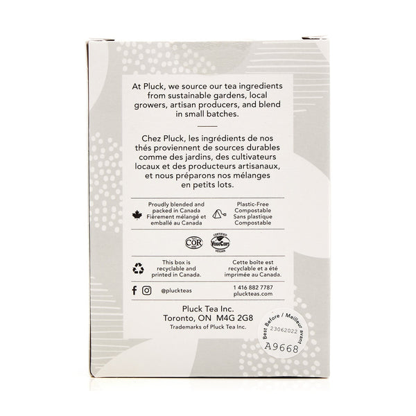Pluck Tea Earl Grey Cream Filterbag Tea, 15 Pack