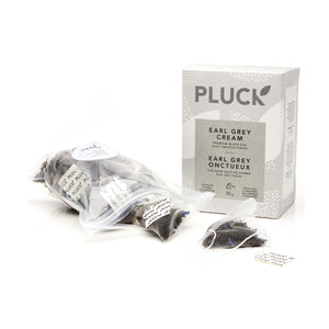 Pluck Tea Earl Grey Cream Filterbag Tea, 15 Pack