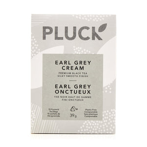 Pluck Tea Earl Grey Cream Filterbag Tea, 15 Pack
