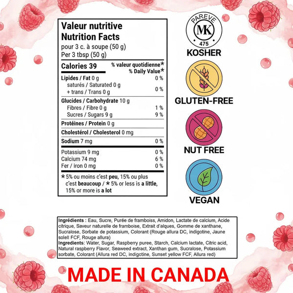Popix Popping Pearls Raspberry, 500g