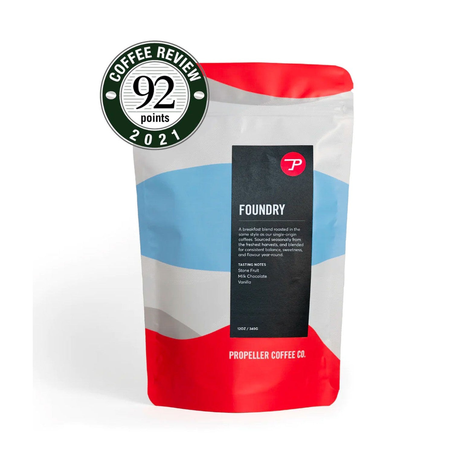 Propeller Foundry Whole Bean Coffee, 12oz