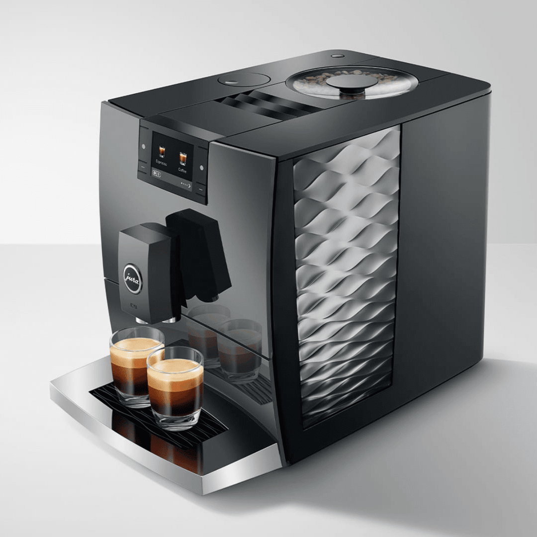 Jura C9 Automatic Espresso Machine, Piano Inox 