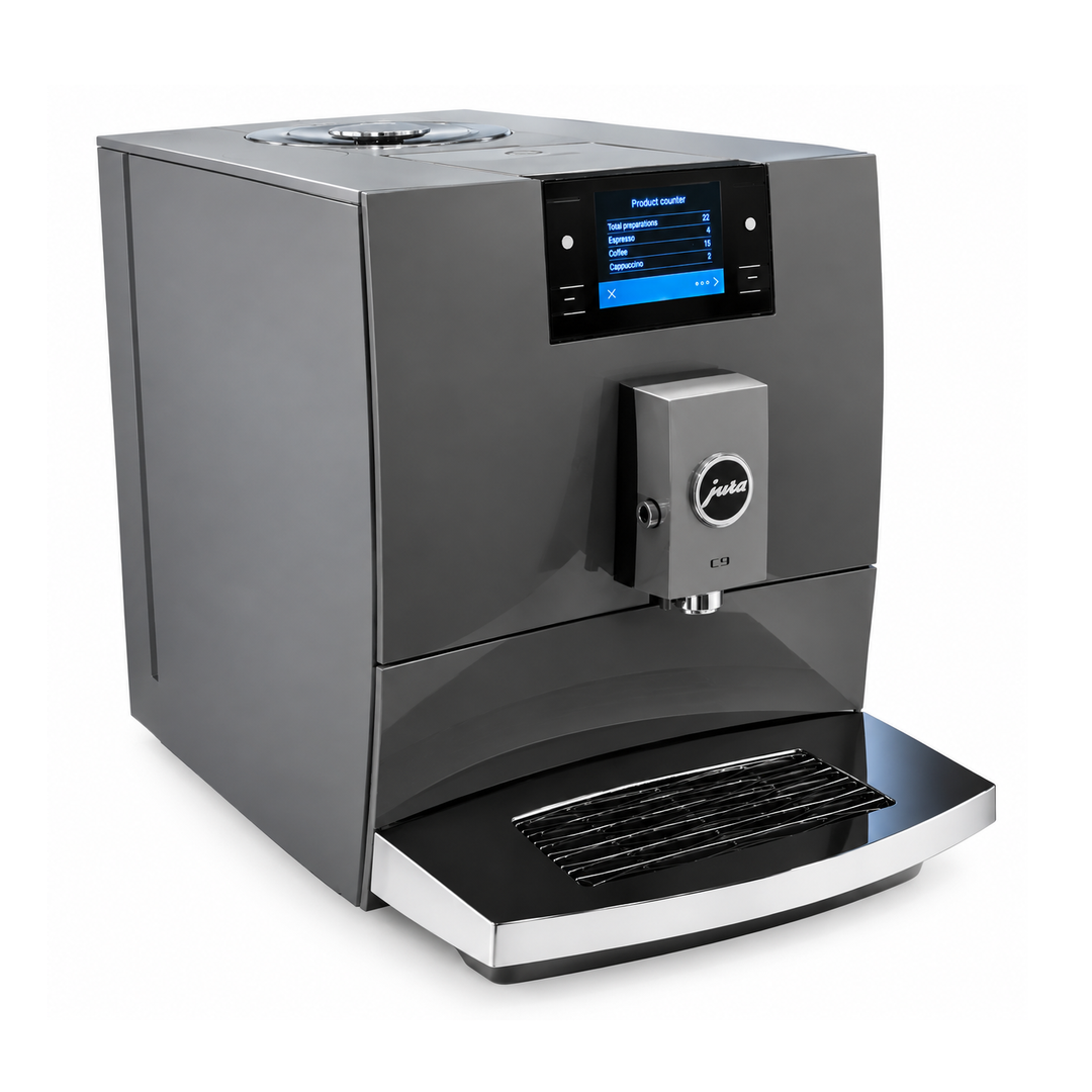 RETURN | Jura C9 Automatic Espresso Machine, Piano Inox 