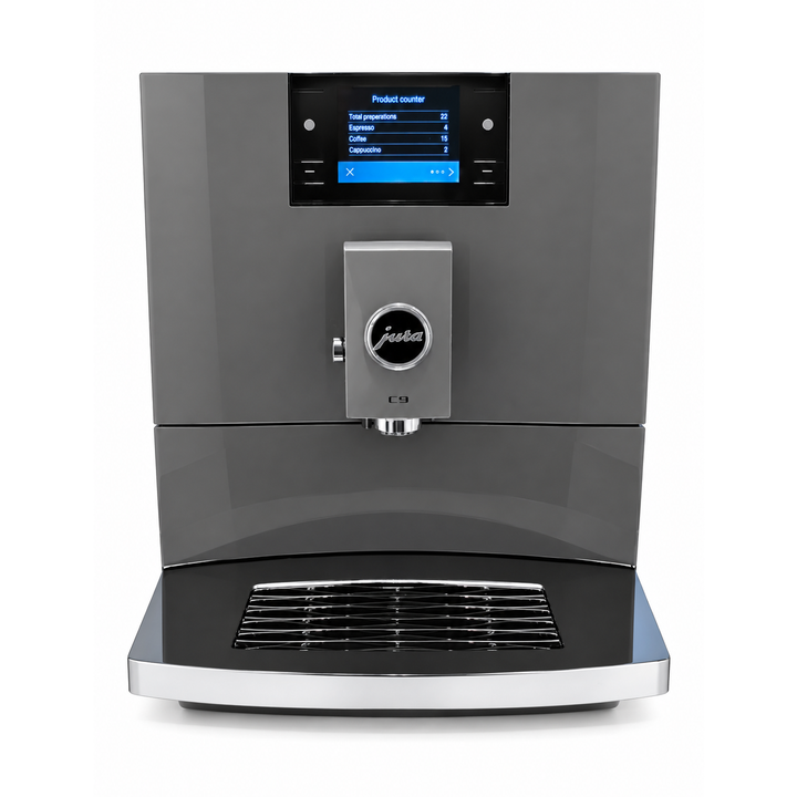 RETURN | Jura C9 Automatic Espresso Machine, Piano Inox 