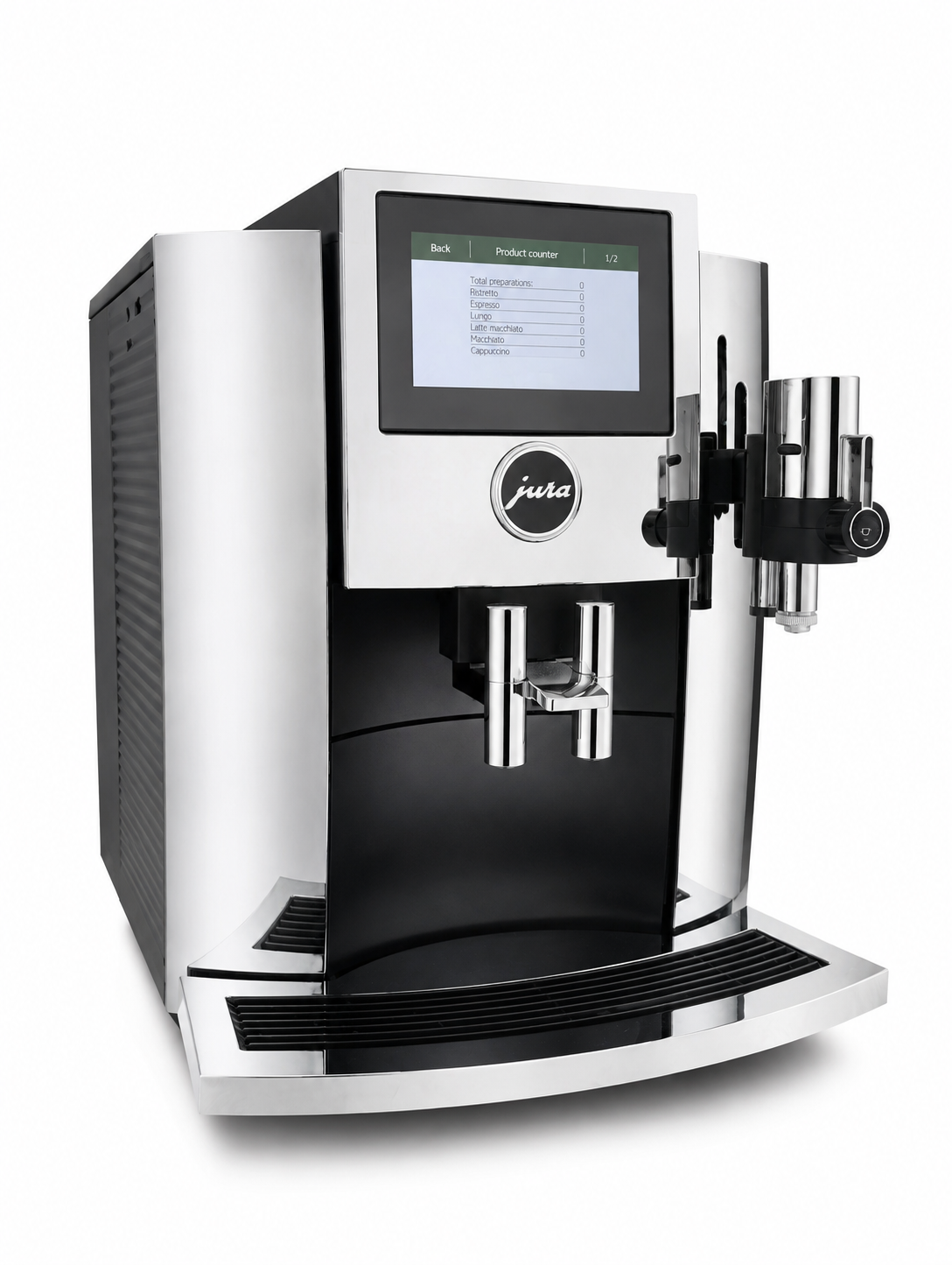 RETURN | Jura S8 Automatic Espresso Machine, Chrome #15212