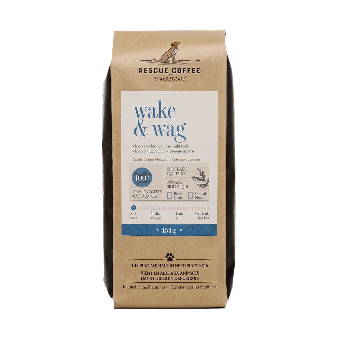 Rescue Coffee Co. Wake &amp; Wag Whole Bean Coffee, 16 oz.