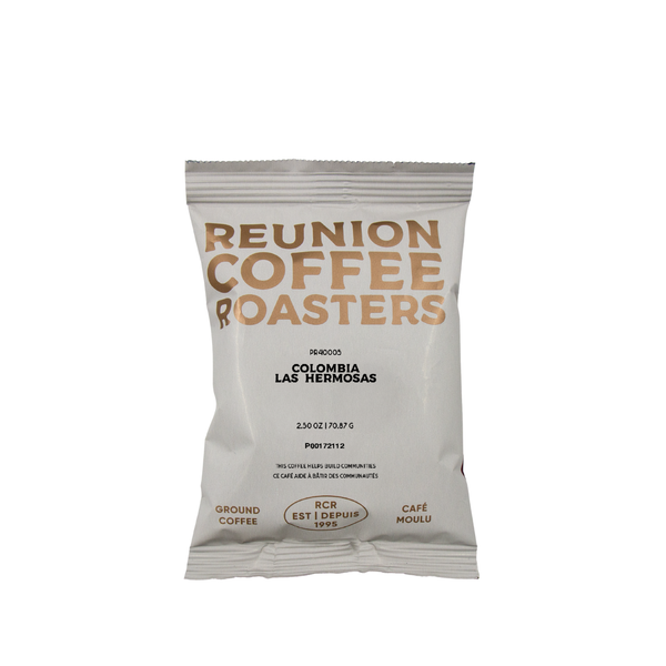 Reunion Coffee Roasters Colombia Las Hermosas 24 x 2.5 oz Fraction Packs
