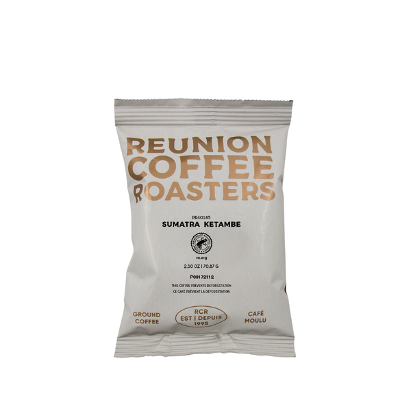 Reunion Coffee Roasters Sumatra Ketambe Coffee Fraction Packs, 24 x 2.5 oz