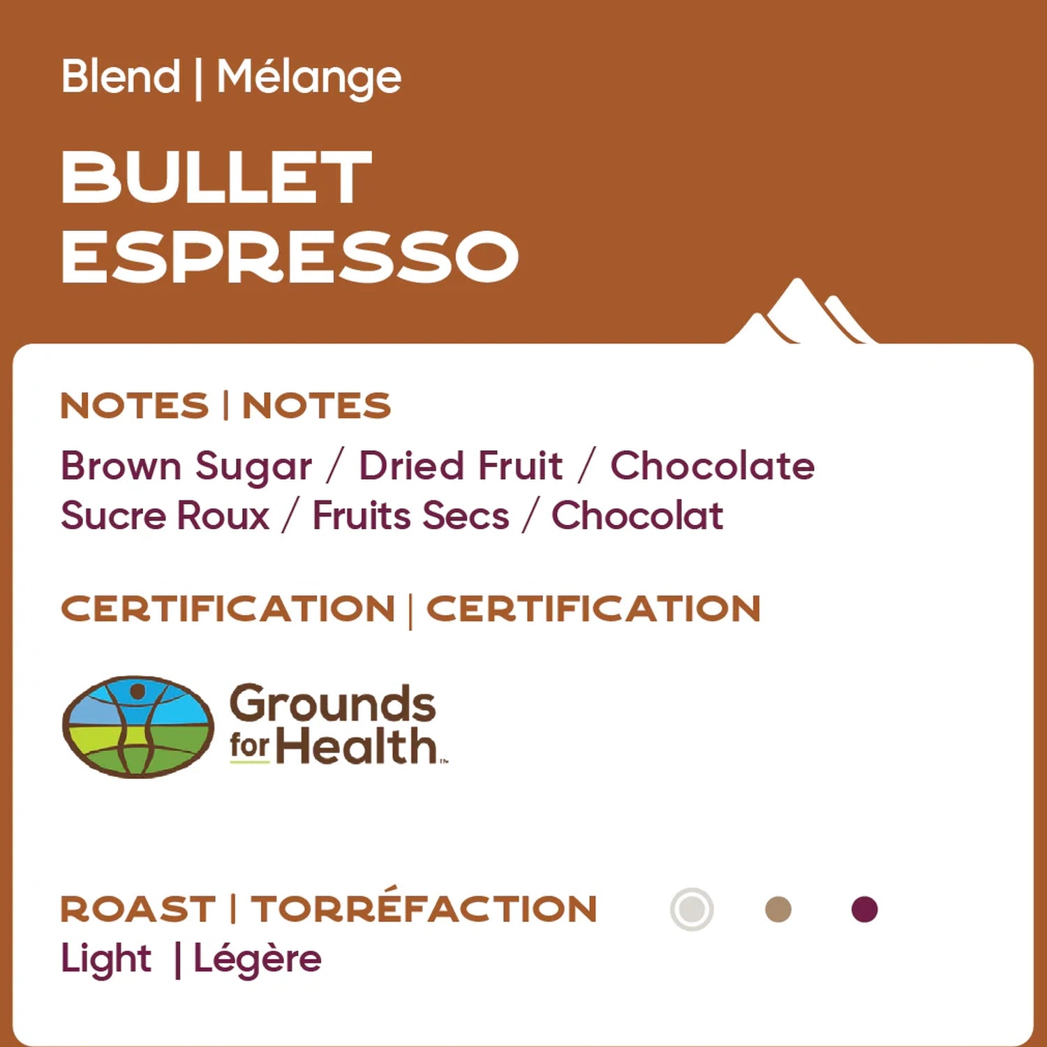 Reunion Coffee Roasters Bullet Espresso Whole Bean Coffee 12oz