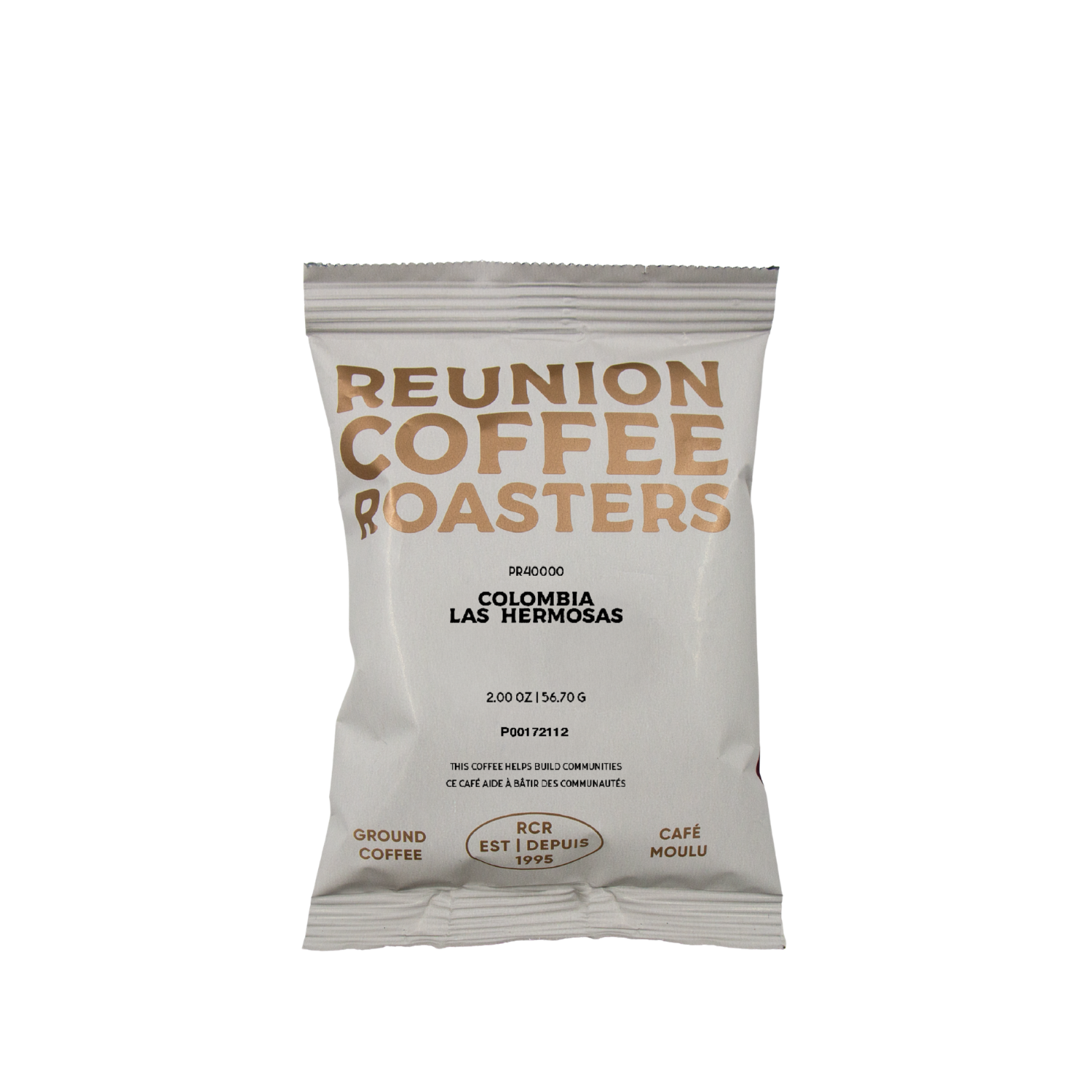 Reunion Coffee Roasters Colombia Las Hermosas 24 x 2 oz Fraction Packs
