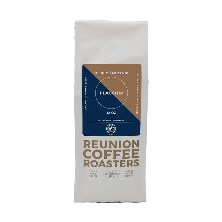 Reunion Coffee Roasters Flagship Whole Bean Coffee, 12 oz.