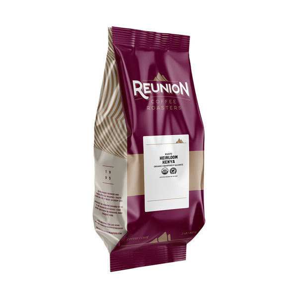 Reunion Coffee Roasters Organic Heirloom Whole Bean Coffee 2 lb