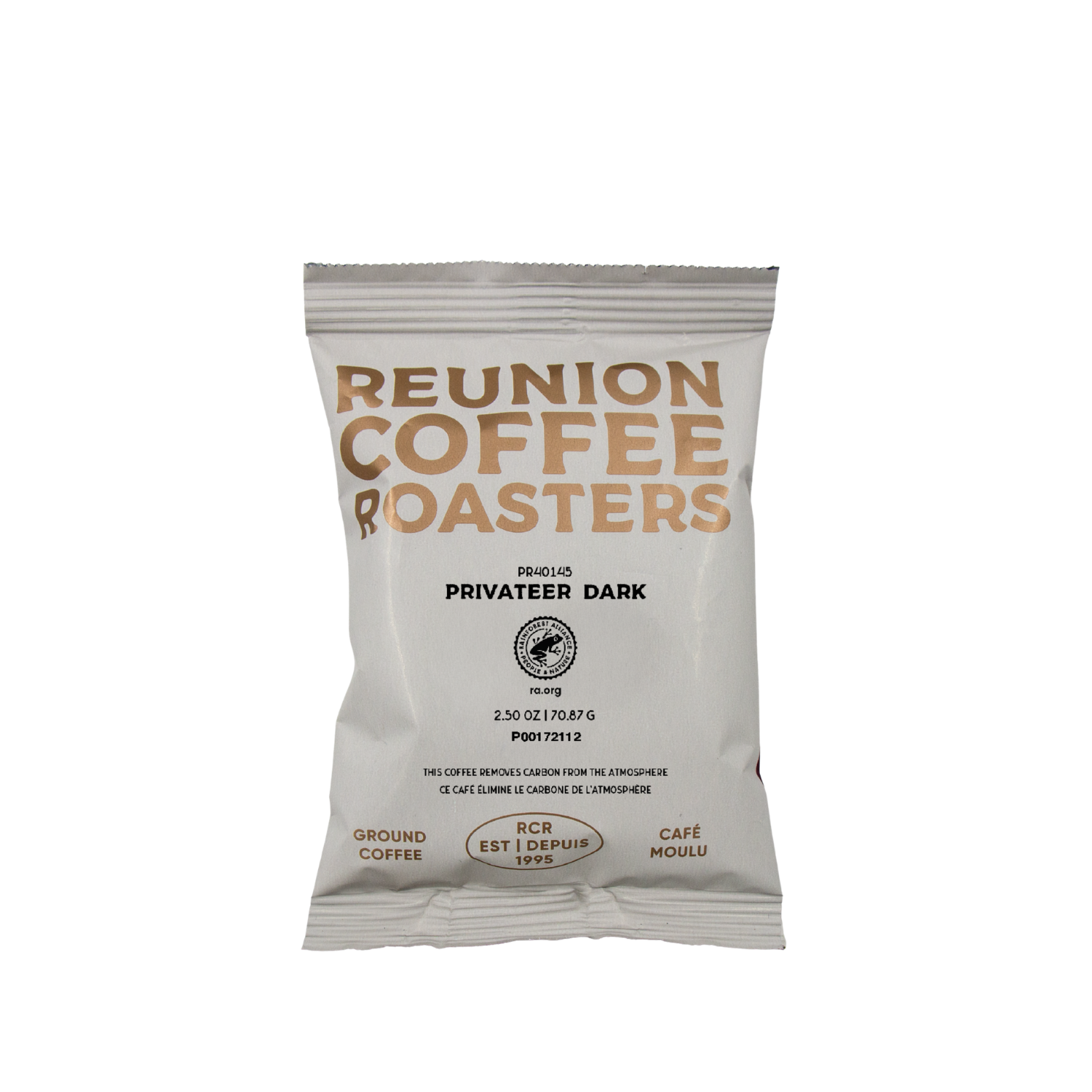 Reunion Coffee Roasters Privateer Coffee Fraction Packs, 24 x 2.5 oz
