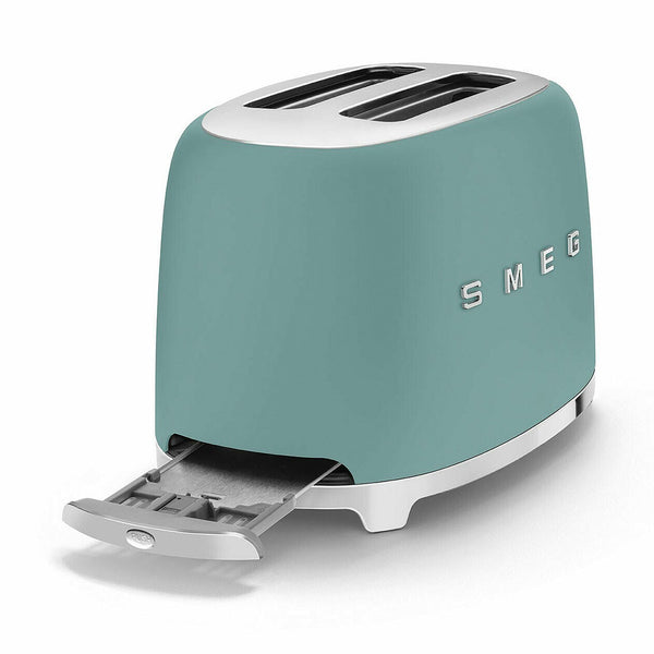 SMEG 2-Slice Toaster, Matte Emerald Green #TSF01EGMUS