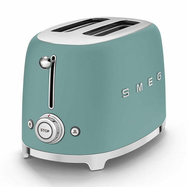 SMEG 2-Slice Toaster, Matte Emerald Green #TSF01EGMUS