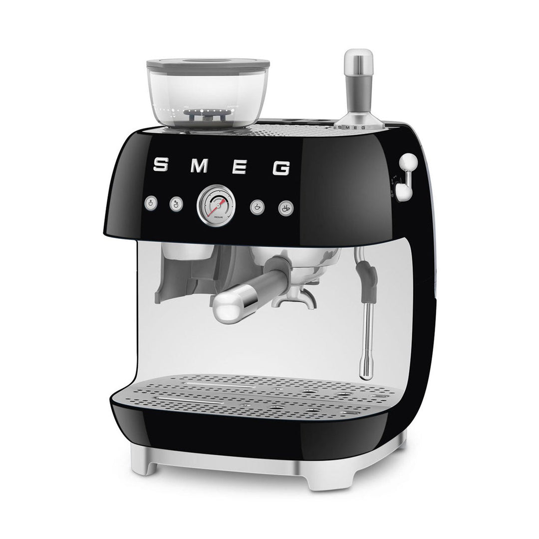 SMEG Manual Espresso Machine, Black 