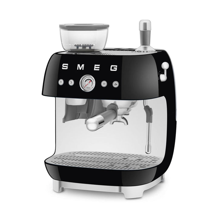 SMEG Manual Espresso Machine, Black 