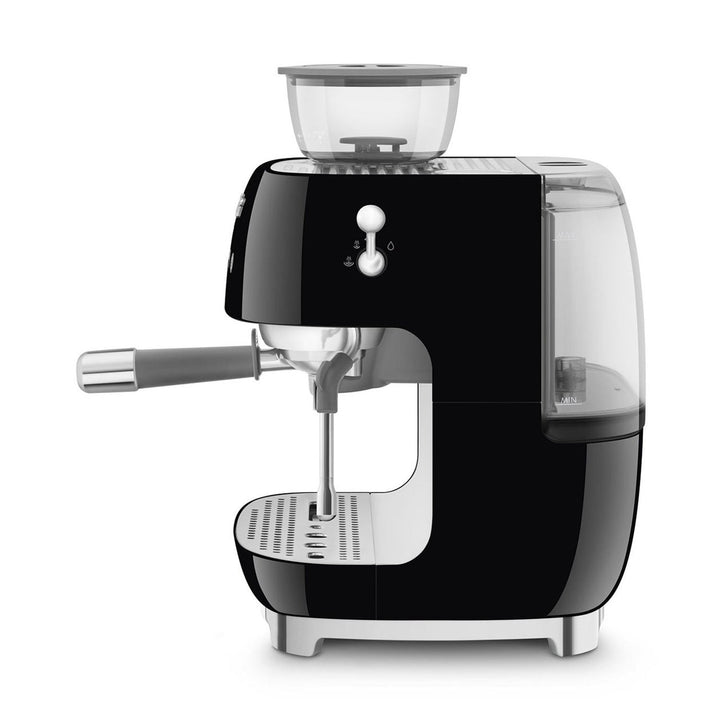 SMEG Manual Espresso Machine, Black 