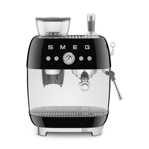 SMEG Manual Espresso Machine, Black #EGF03BLUS