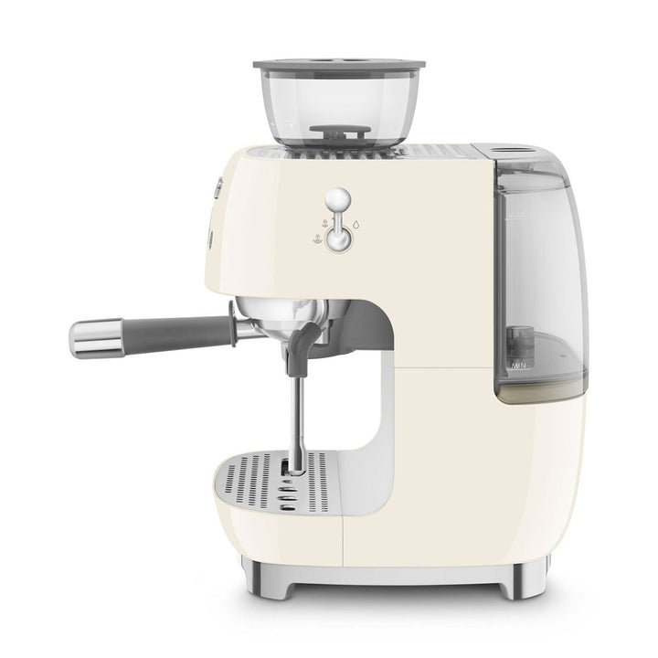SMEG Manual Espresso Machine, Cream 
