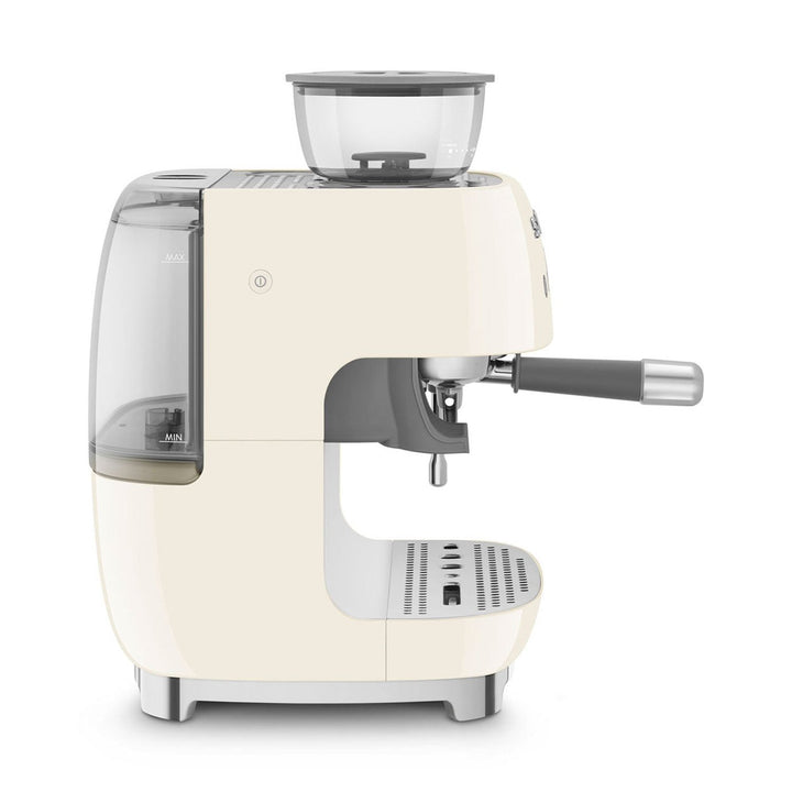 SMEG Manual Espresso Machine, Cream 