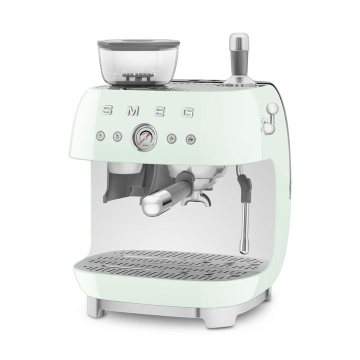 SMEG Manual Espresso Machine, Green 
