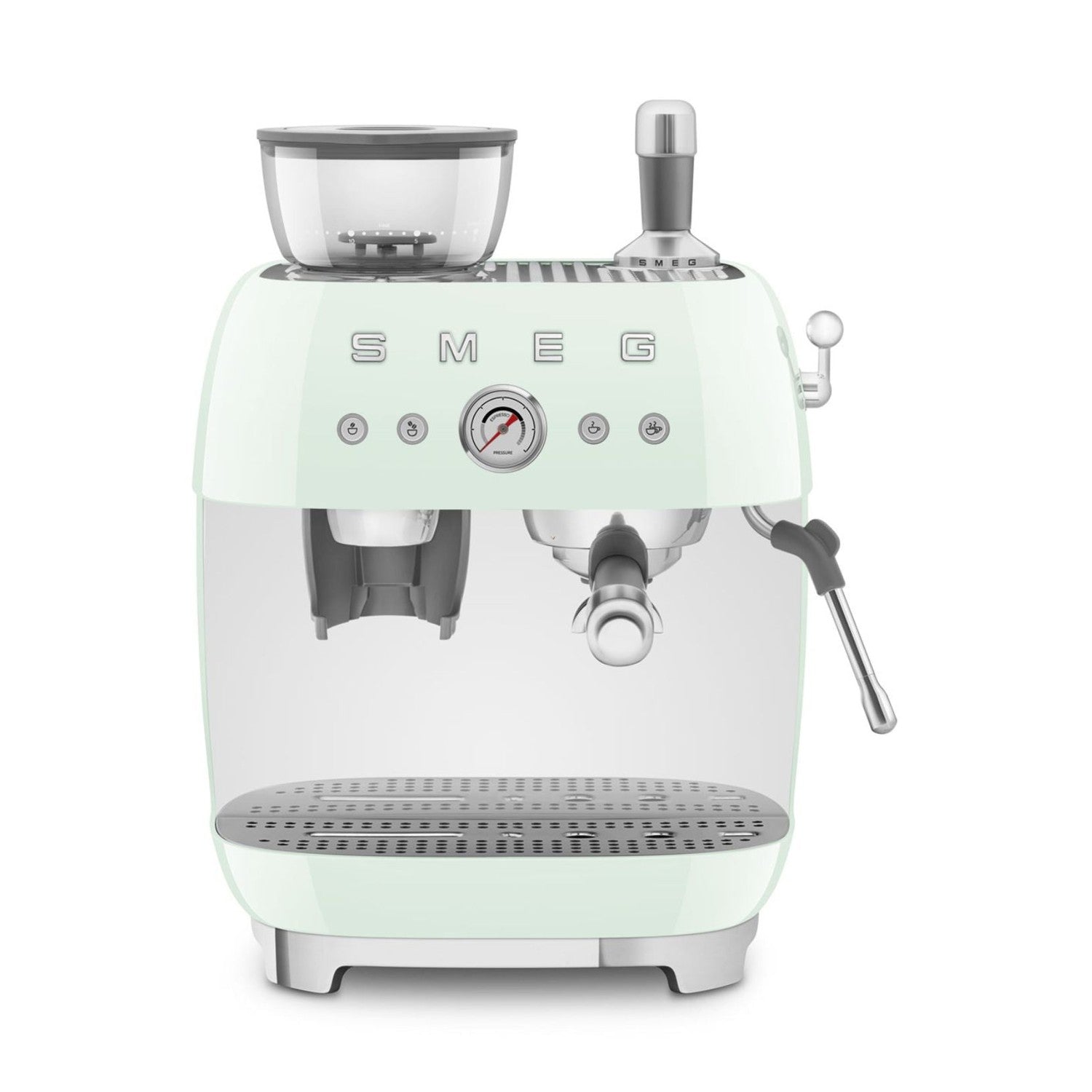 SMEG Manual Espresso Machine, Green #EGF03PGUS