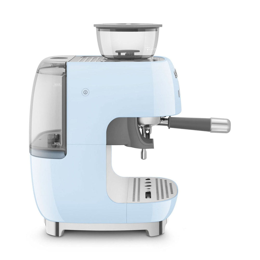 SMEG Manual Espresso Machine, Pastel Blue 