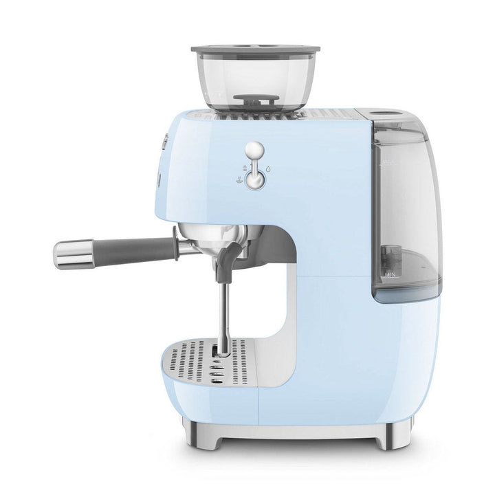 SMEG Manual Espresso Machine, Pastel Blue 